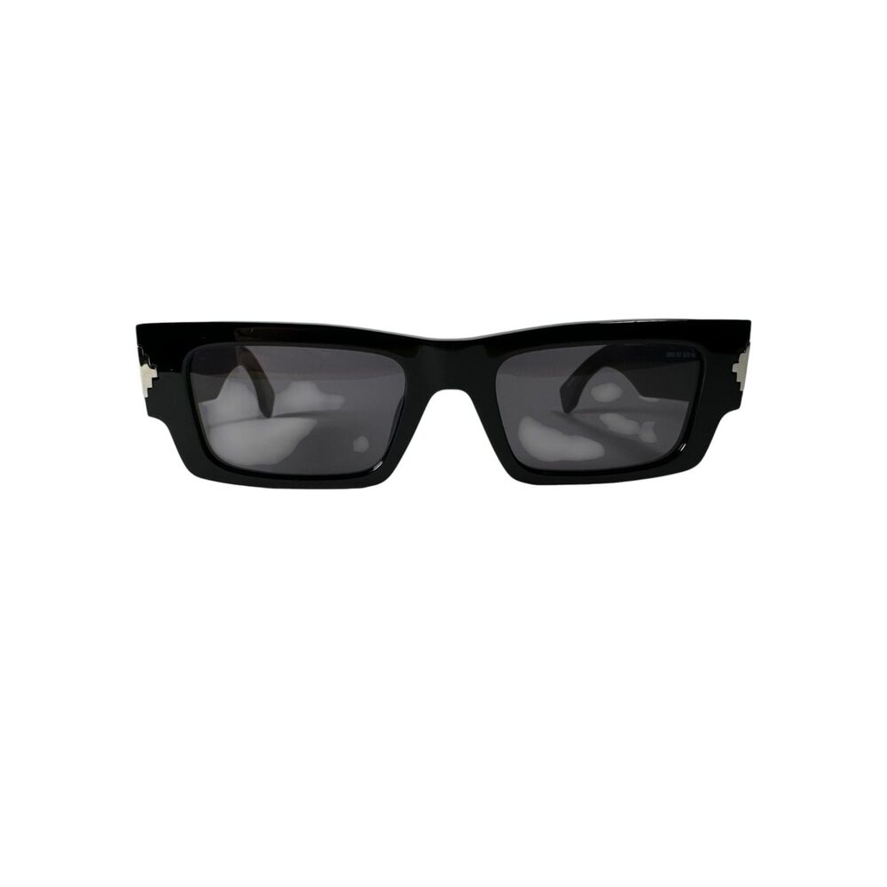 Marcelo Burlon County of Milan Black Plastic Frame Sunglasses